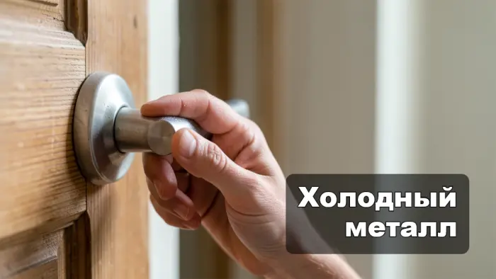Почему металл на ощупь холоднее дерева, хотя в комнате они одной температуры
